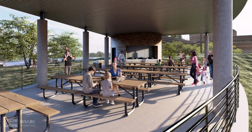 Clarksville Supporting Plan for New Outdoor Pavilion at Falls of the Ohio State Park