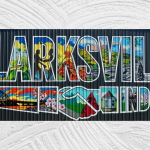 Clarksville Celebrating Completion of New Mural with Ribbon-Cutting